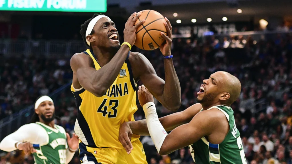 pacers vs milwaukee bucks match player stats