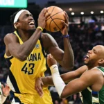 pacers vs milwaukee bucks match player stats