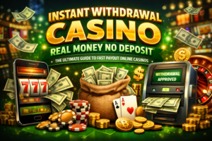 instant withdrawal casino real money no deposit